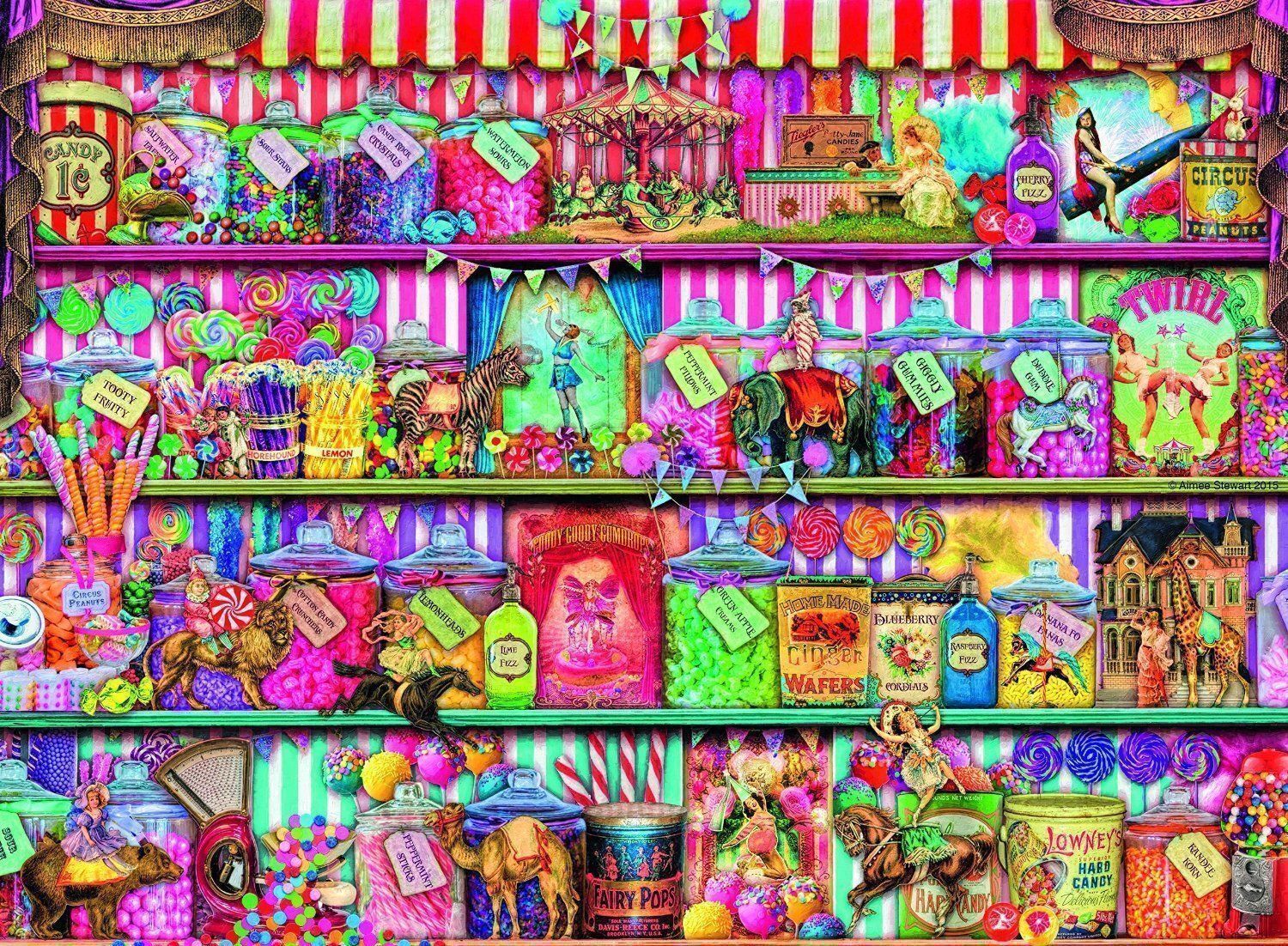 JIGSAW RAVENSBURGER - THE SWEET SHOP 500PC