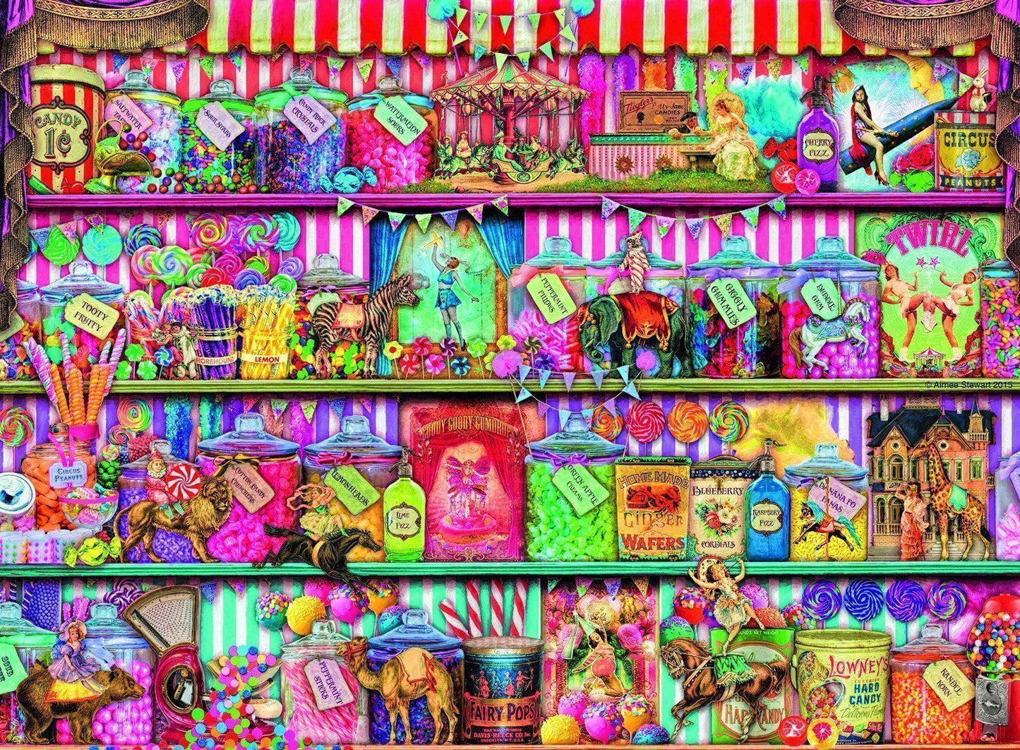 JIGSAW RAVENSBURGER - THE SWEET SHOP 500PC