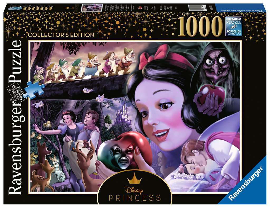 JIGSAW RAVENSBURGER - DISNEY SNOW WHITE PUZZLE 1000PC COLLECTORS EDITION