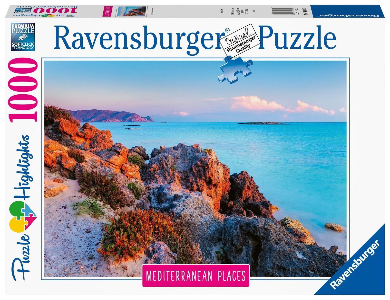 JIGSAW RAVENSBURGER - MEDITERRANEAN GREECE 1000PC