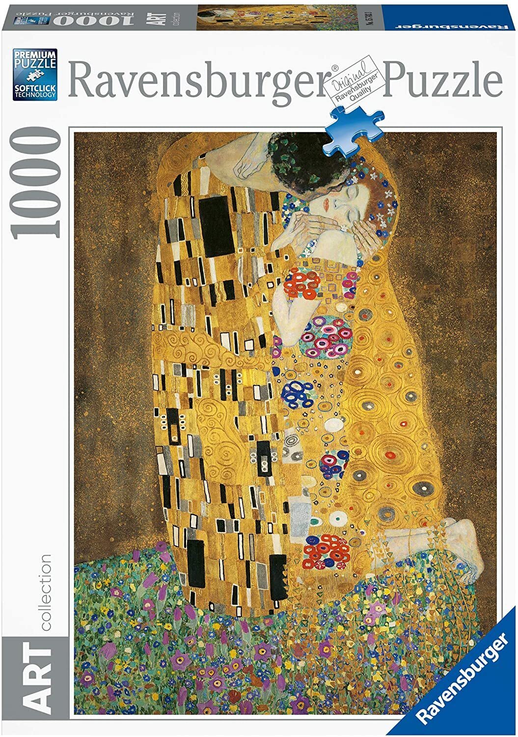 JIGSAW RAVENSBURGER - GUSTAV KLIMT THE KISS 1000PC