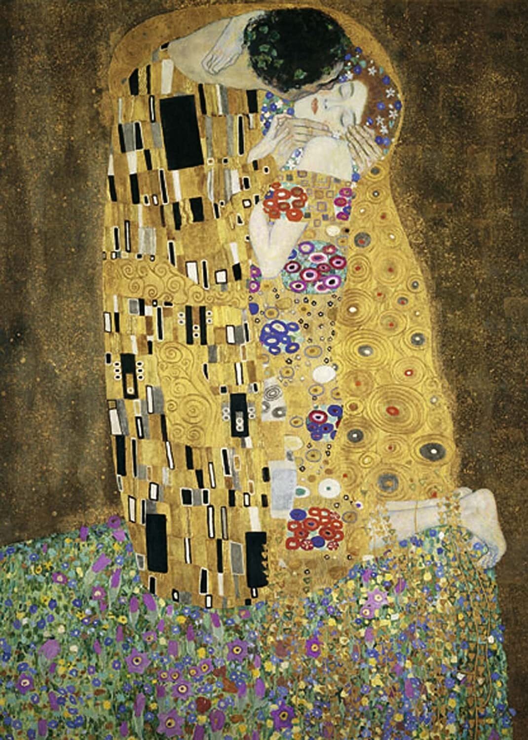 JIGSAW RAVENSBURGER - GUSTAV KLIMT THE KISS 1000PC