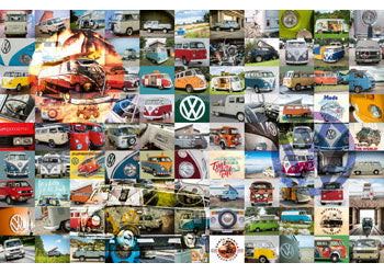 JIGSAW RAVENSBURGER - 99 VW BULLI MOMENTS 3000PC