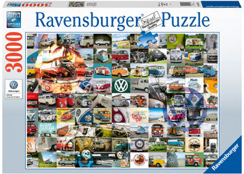 JIGSAW RAVENSBURGER - 99 VW BULLI MOMENTS 3000PC