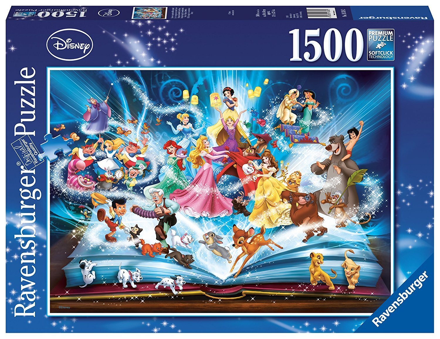 JIGSAW RAVENSBURGER - DISNEY MAGICAL STORYBOOK PUZZLE 1500PC