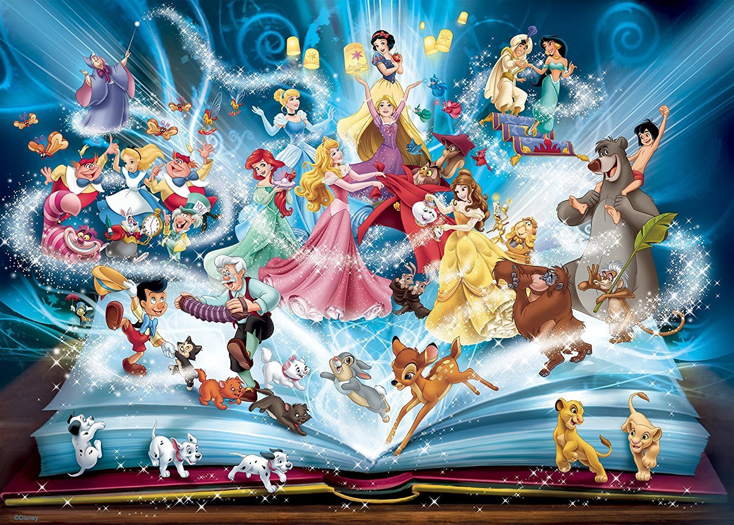 JIGSAW RAVENSBURGER - DISNEY MAGICAL STORYBOOK PUZZLE 1500PC