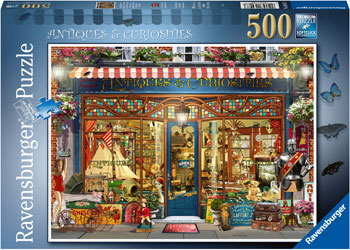 JIGSAW RAVENSBURGER - ANTIQUES & CURIOSITIES 500PC