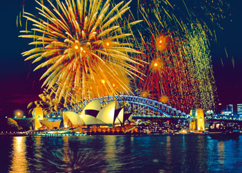 JIGSAW RAVENSBURGER - FIREWORKS OVER SYDNEY 1000PC