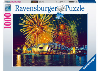 JIGSAW RAVENSBURGER - FIREWORKS OVER SYDNEY 1000PC