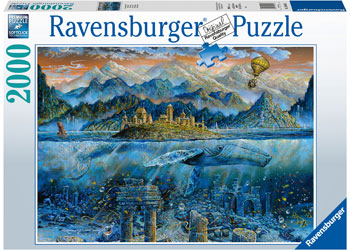 JIGSAW RAVENSBURGER - WISDOM WHALE 2000PC