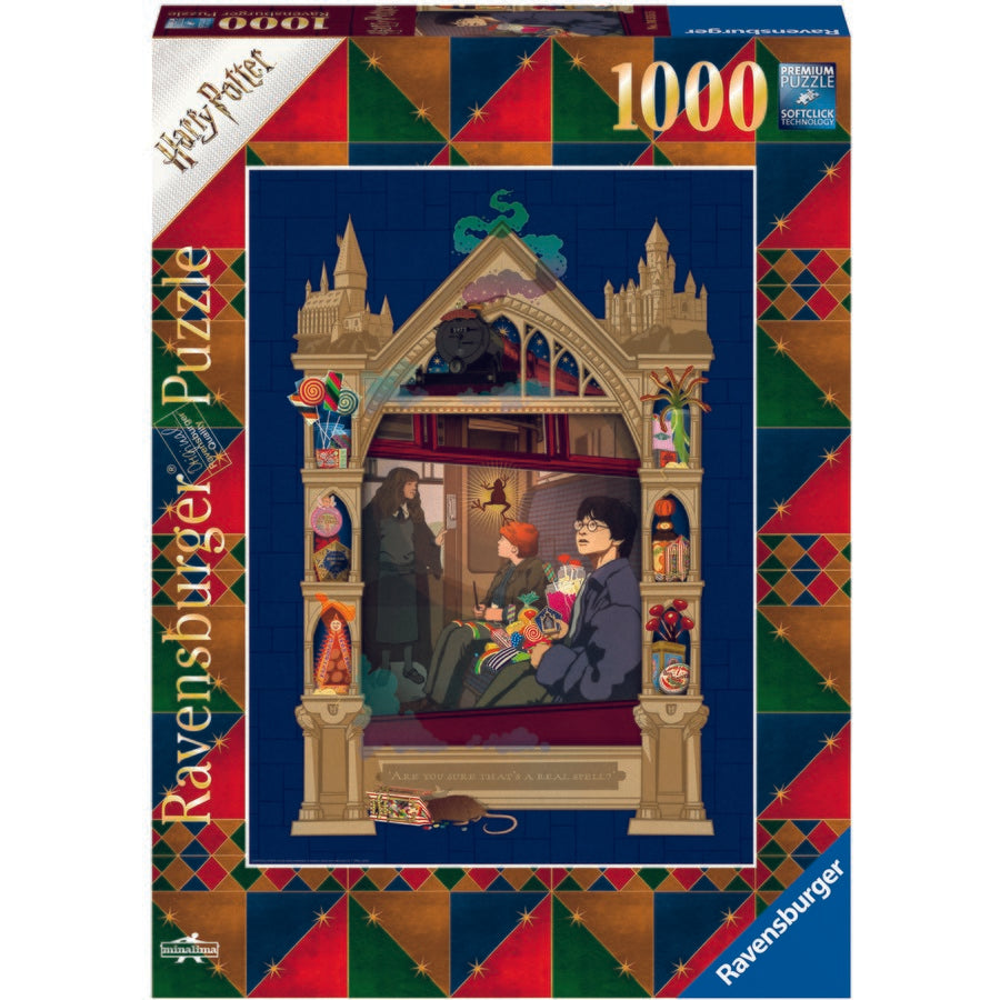 JIGSAW RAVENSBURGER - HARRY POTTER THE WAY TO HOGWARTS 1000PC