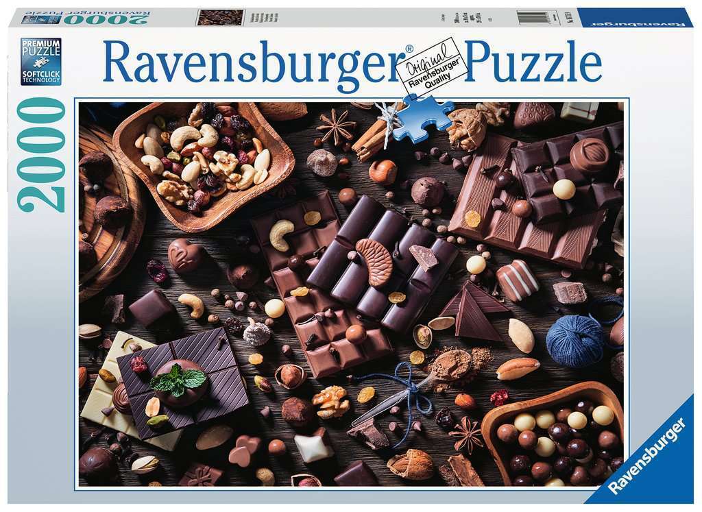 JIGSAW RAVENSBURGER - CHOCOLATE PARADISE PUZZLE 2000PC PUZZLE