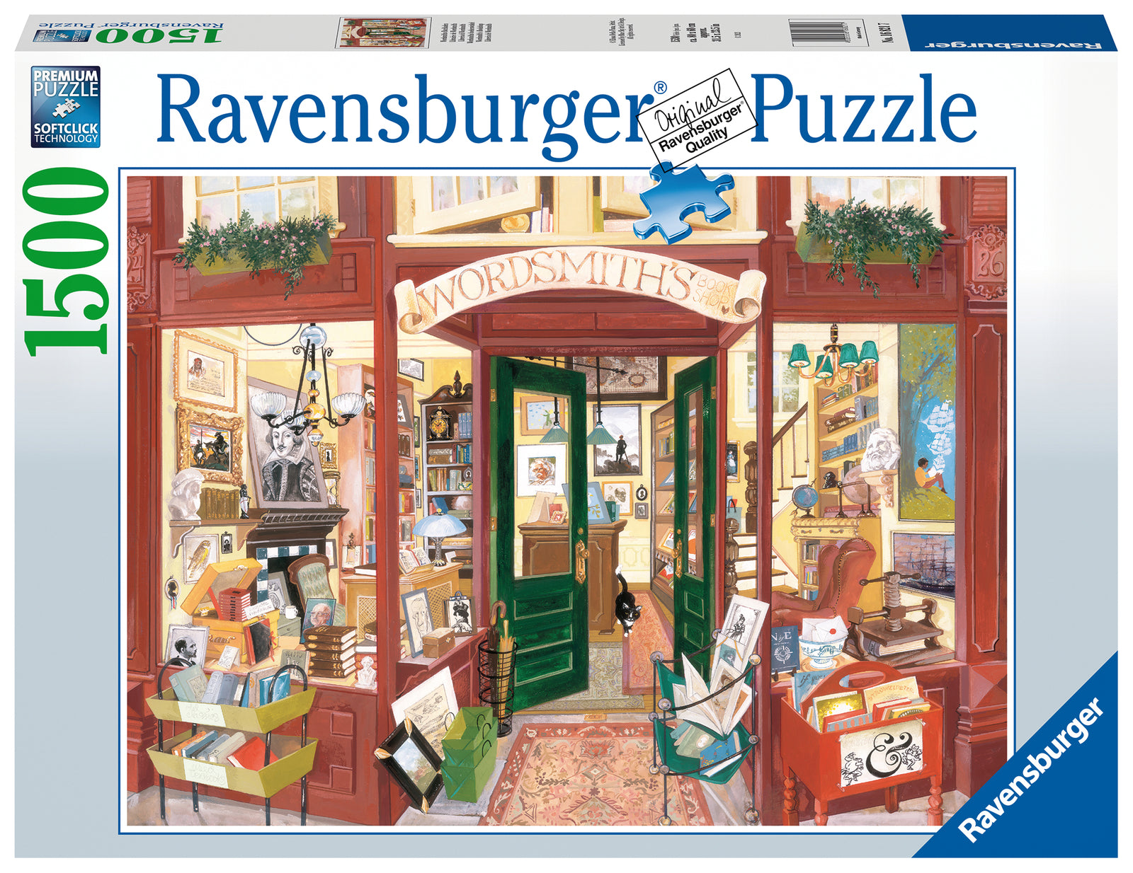 JIGSAW RAVENSBURGER - WORDSMITHS BOOKSHOP PUZZLE 1500PC