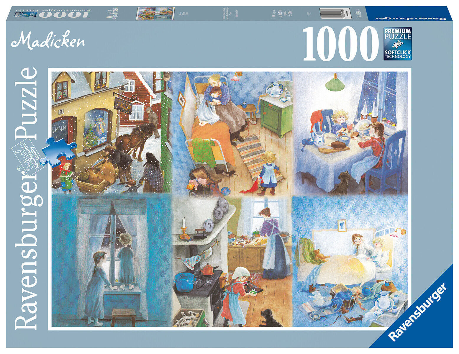 JIGSAW RAVENSBURGER - MADICKEN 1000PC