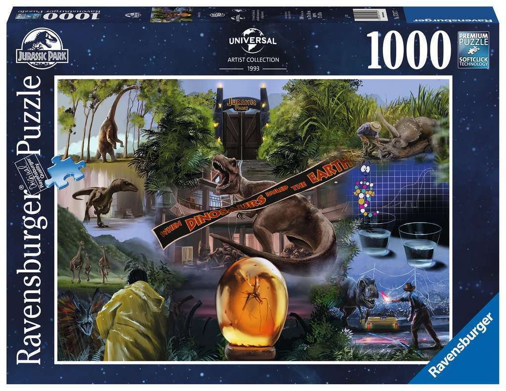 JIGSAW RAVENSBURGER - JURASSIC PARK 1000PC