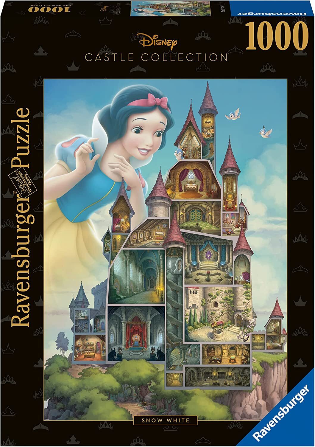 JIGSAW RAVENSBURGER - DISNEY CASTLES: SNOW WHITE 1000PC