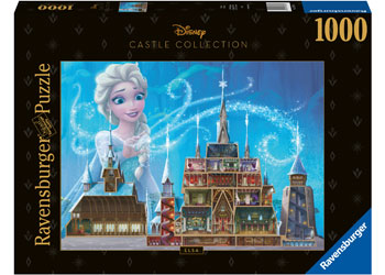 JIGSAW RAVENSBURGER - DISNEY CASTLES: ELSA 1000PC