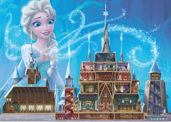 JIGSAW RAVENSBURGER - DISNEY CASTLES: ELSA 1000PC