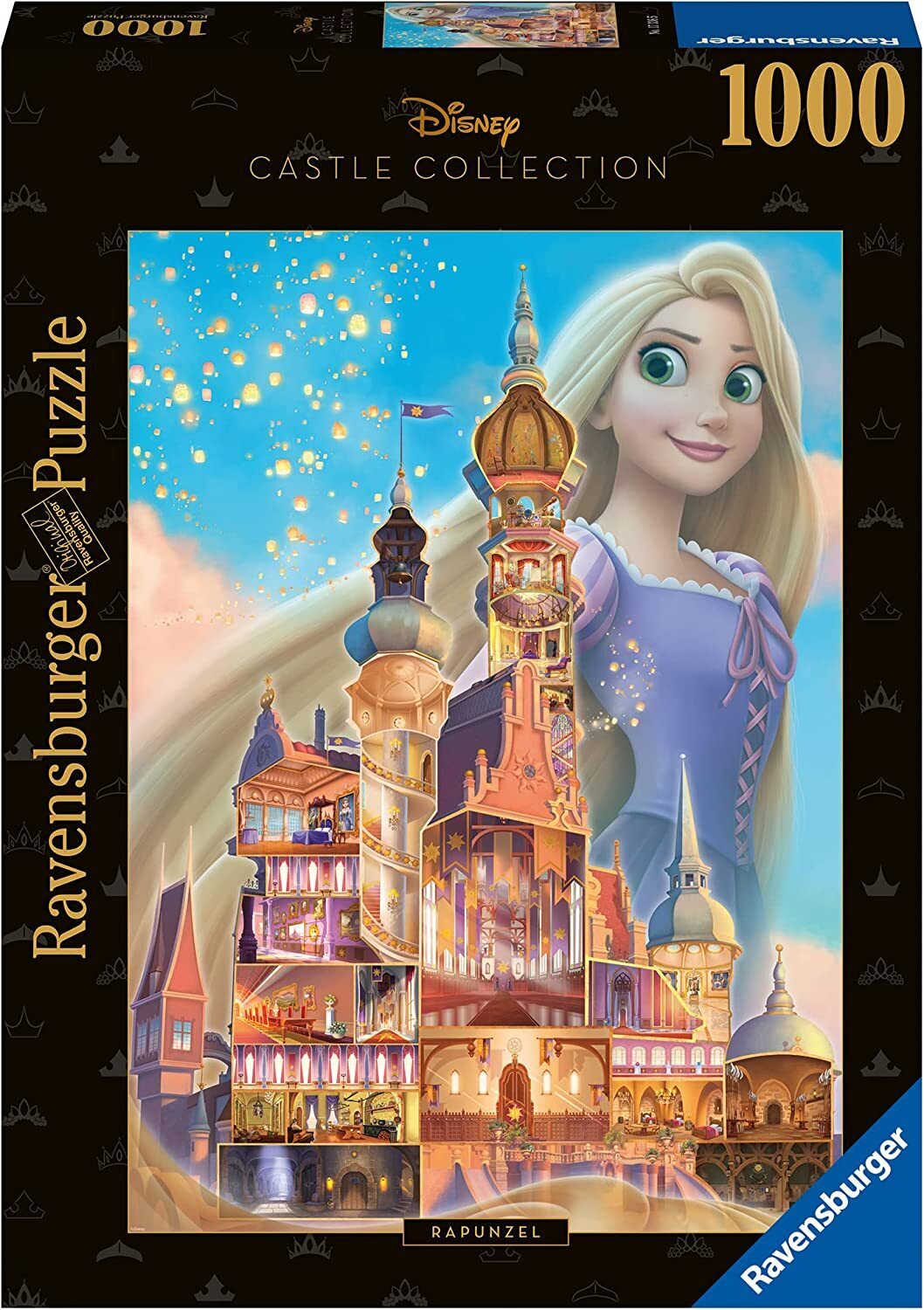 JIGSAW RAVENSBURGER - DISNEY CASTLES 1000PCS