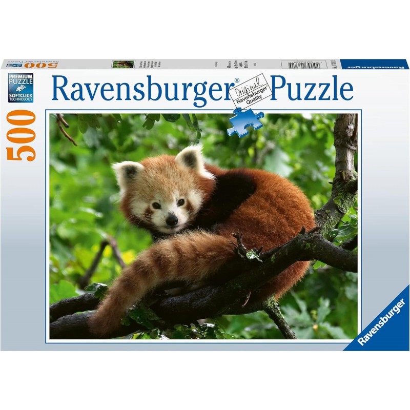 RAVENSBURGER JIGSAW - CUTE RED PANDA 500P