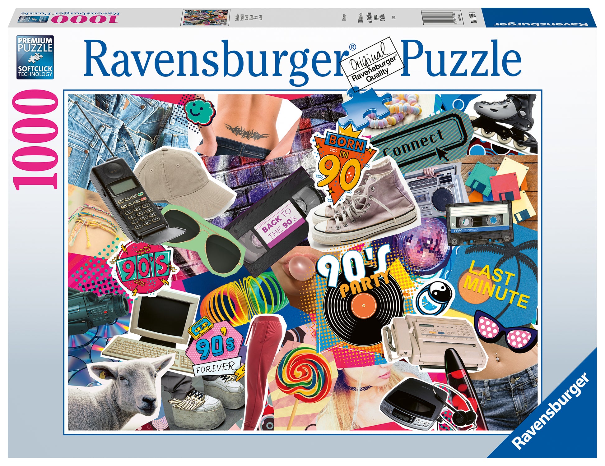JIGSAW RAVENSBURGER - THE 90s THING 1000P