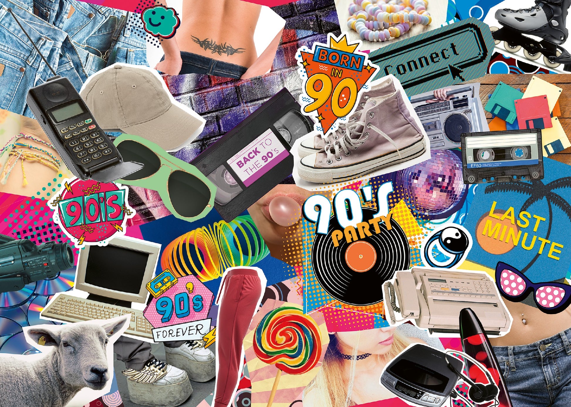 JIGSAW RAVENSBURGER - THE 90s THING 1000P