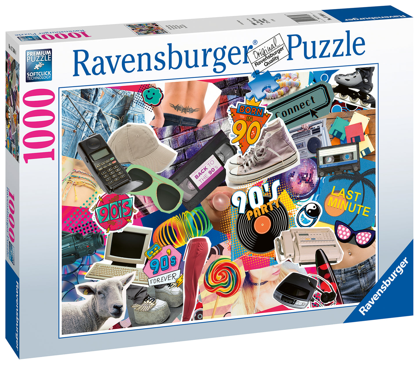 JIGSAW RAVENSBURGER - THE 90s THING 1000P