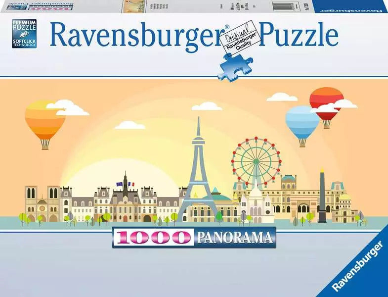 JIGSAW RAVENSBURGER - A DAY IN PARIS 1000PC