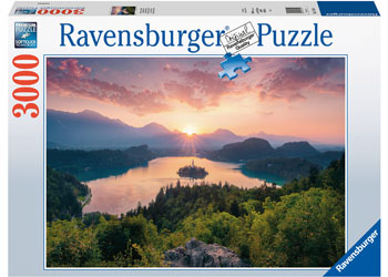 JIGSAW RAVENSBURGER - LAKE BLED SLOVENIA 3000PCS