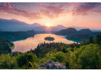 JIGSAW RAVENSBURGER - LAKE BLED SLOVENIA 3000PCS