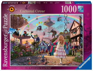 JIGSAW RAVENSBURGER - LOOK & FIN NO2 ENCHANTED CIRCUS 1000PC