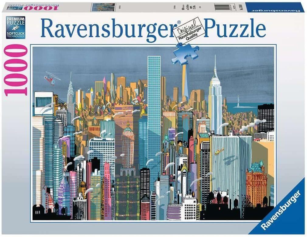 JIGSAW RAVENSBURGER - I AM NEW YORK 1000PC