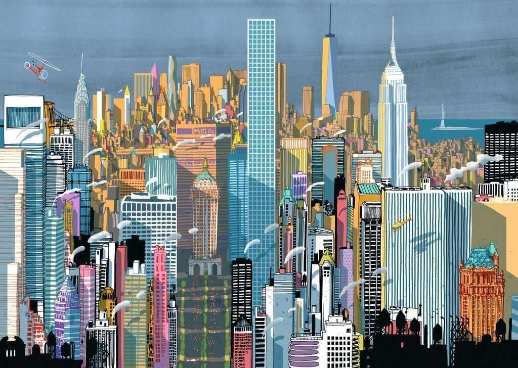 JIGSAW RAVENSBURGER - I AM NEW YORK 1000PC