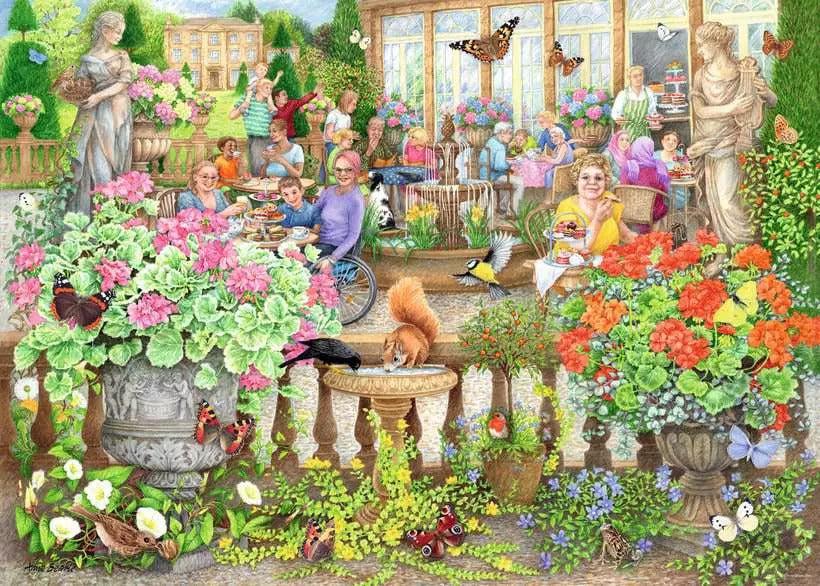 JIGSAW RAVENSBURGER - THE ORANGERY 1000PCS