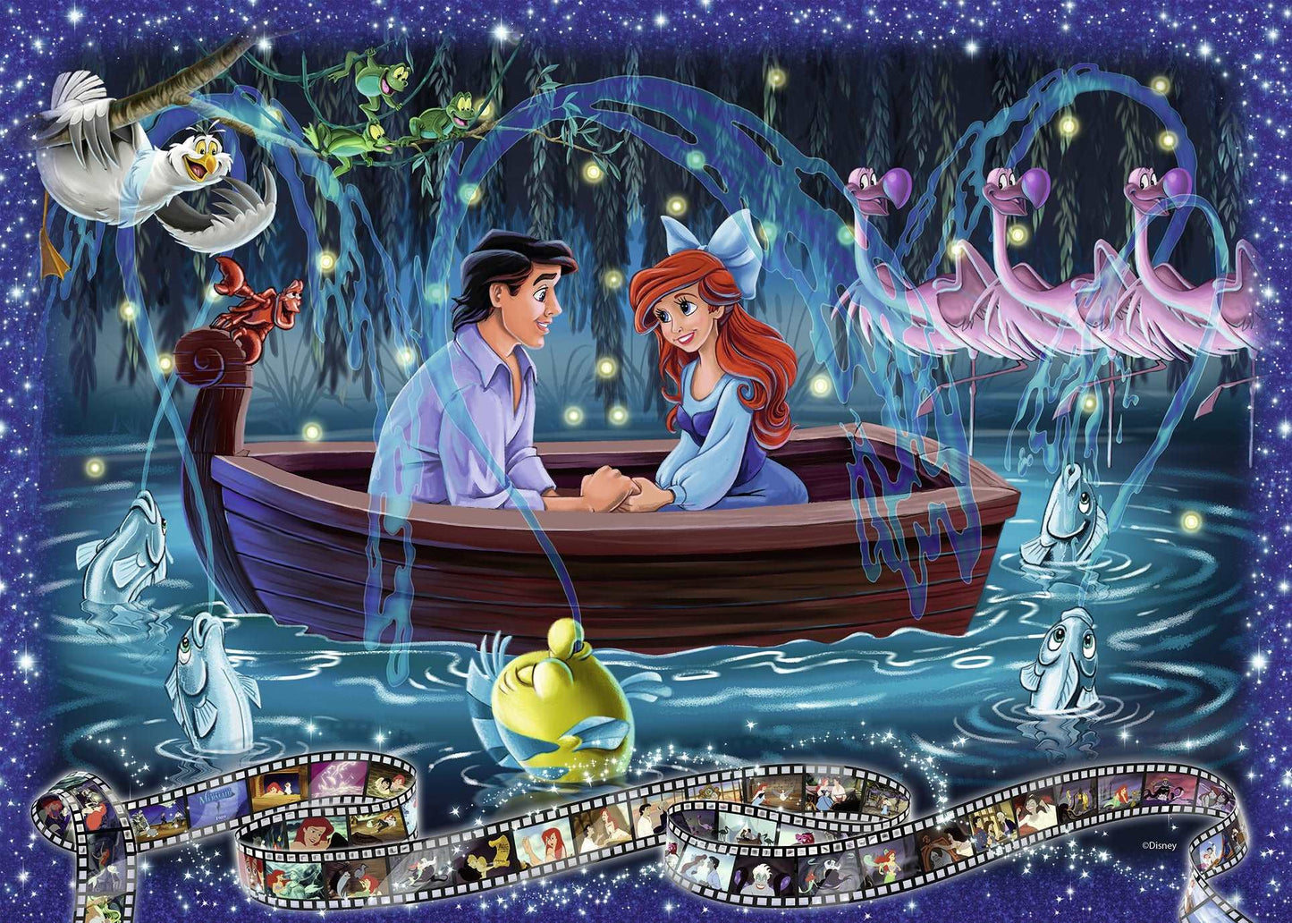 JIGSAW RAVENSBURGER - LITTLE MERMAID 1000PC