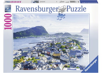 JIGSAW RAVENSBURGER - NORWAY ALESUND 1000PC