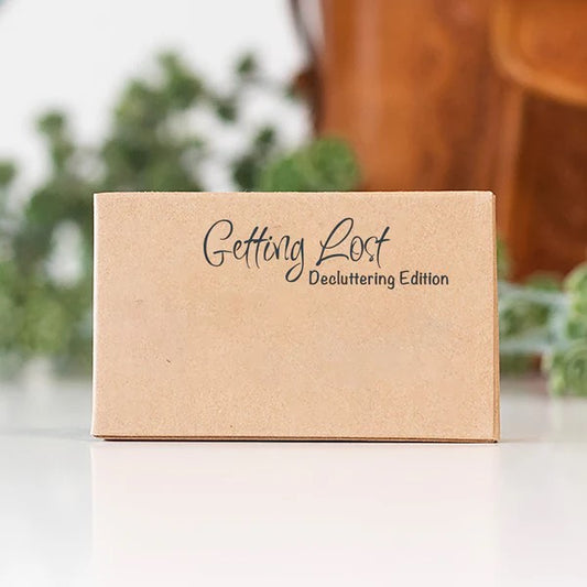 GETTING LOST - DECLUTTERING EDITION
