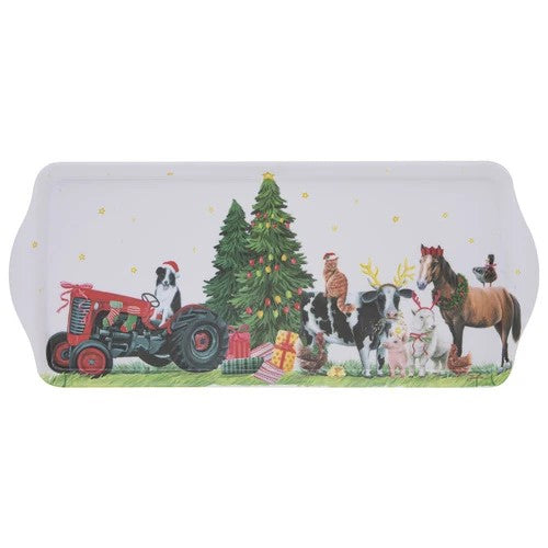 sandwich tray christmas at the farm