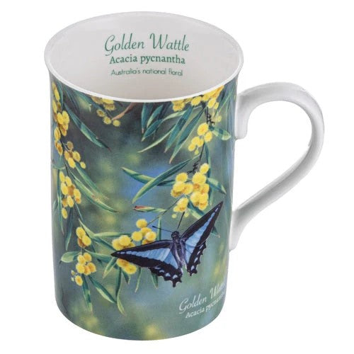 mug wattle botanical emblems
