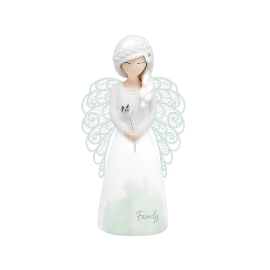 YOU ARE AN ANGEL FIGURINE 125MM - FAMILY