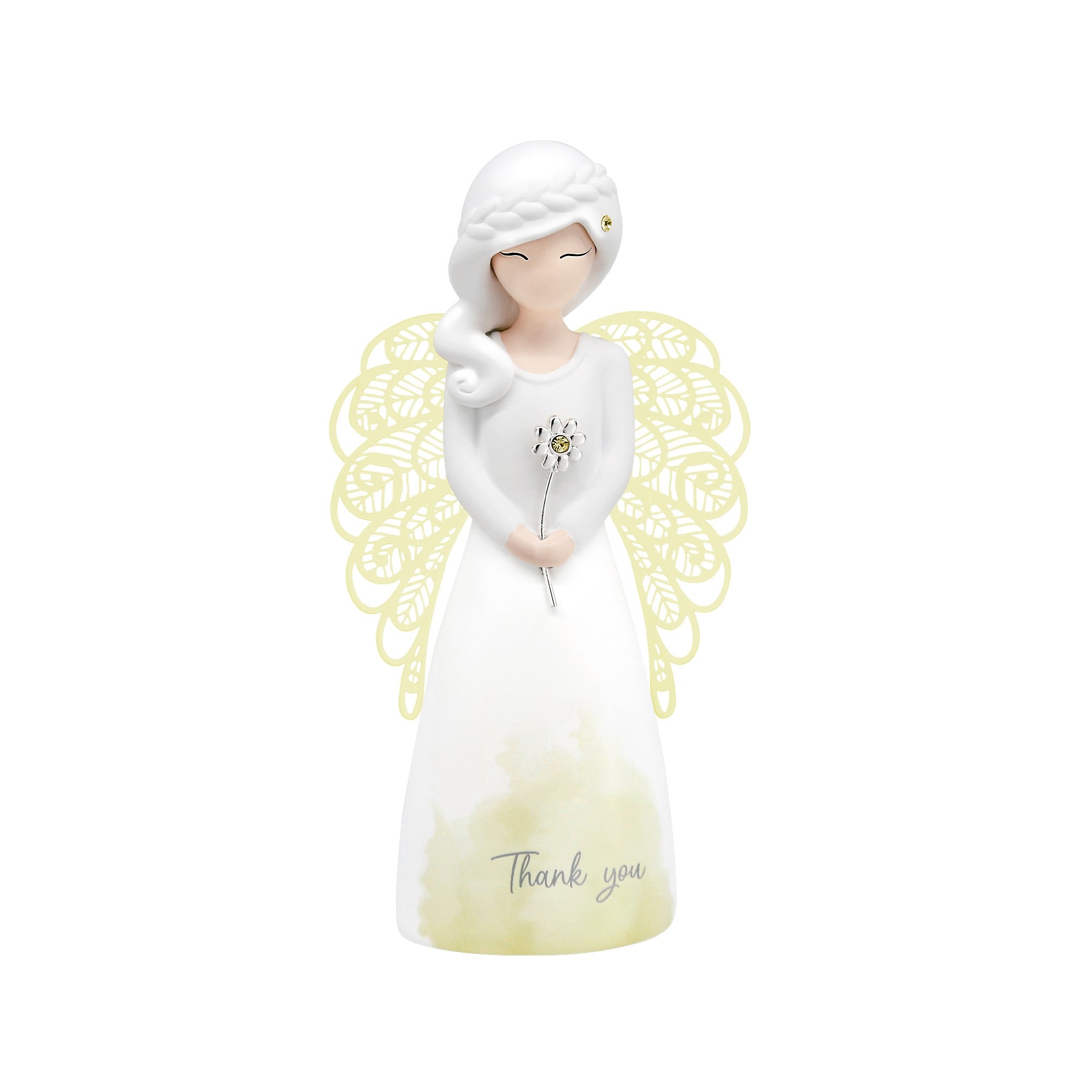 YOU ARE AN ANGEL FIGURINE 125MM THANK YOU