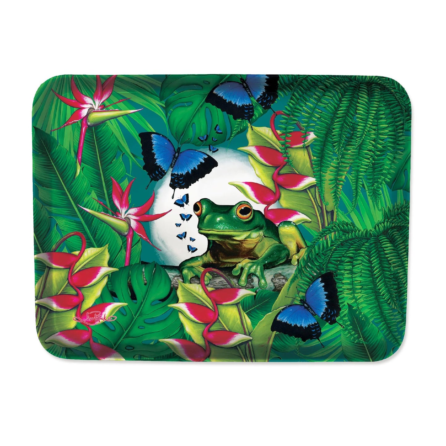 ALFRESCO TRAY SMALL - GREEN FROG