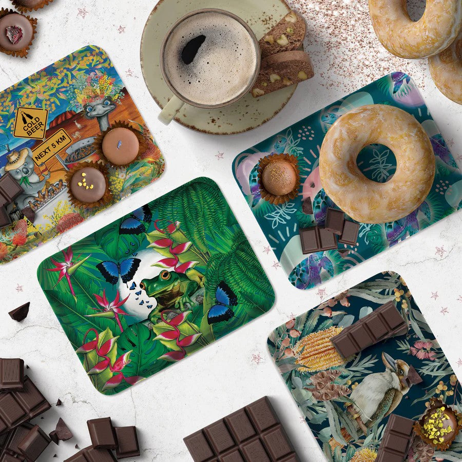 ALFRESCO TRAY SMALL - GREEN FROG