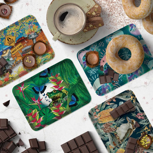 ALFRESCO TRAY SMALL - GREEN FROG