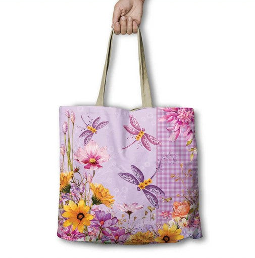 SHOPPING BAG DRAGONFLY FIELDS 