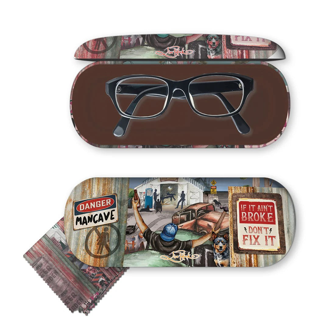 GLASSES CASE - MAN CAVE