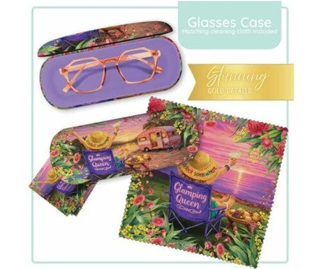 GLASSES CASE - GLAMPING QUEEN RULES
