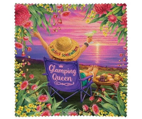 GLASSES CASE - GLAMPING QUEEN RULES
