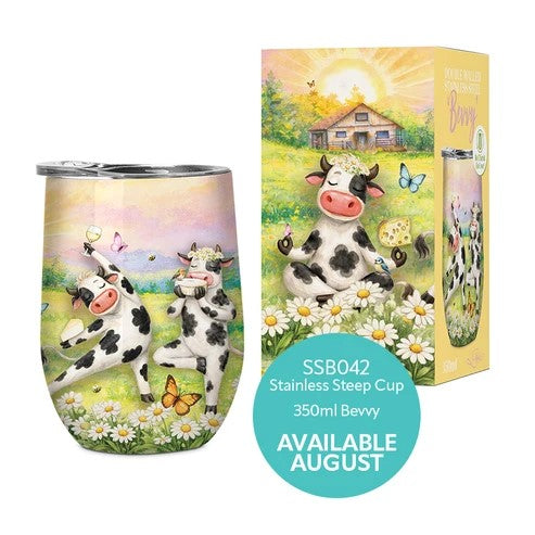 STAINLESS STEEL "BEVVY" 350ML - CALM YOUR FARM