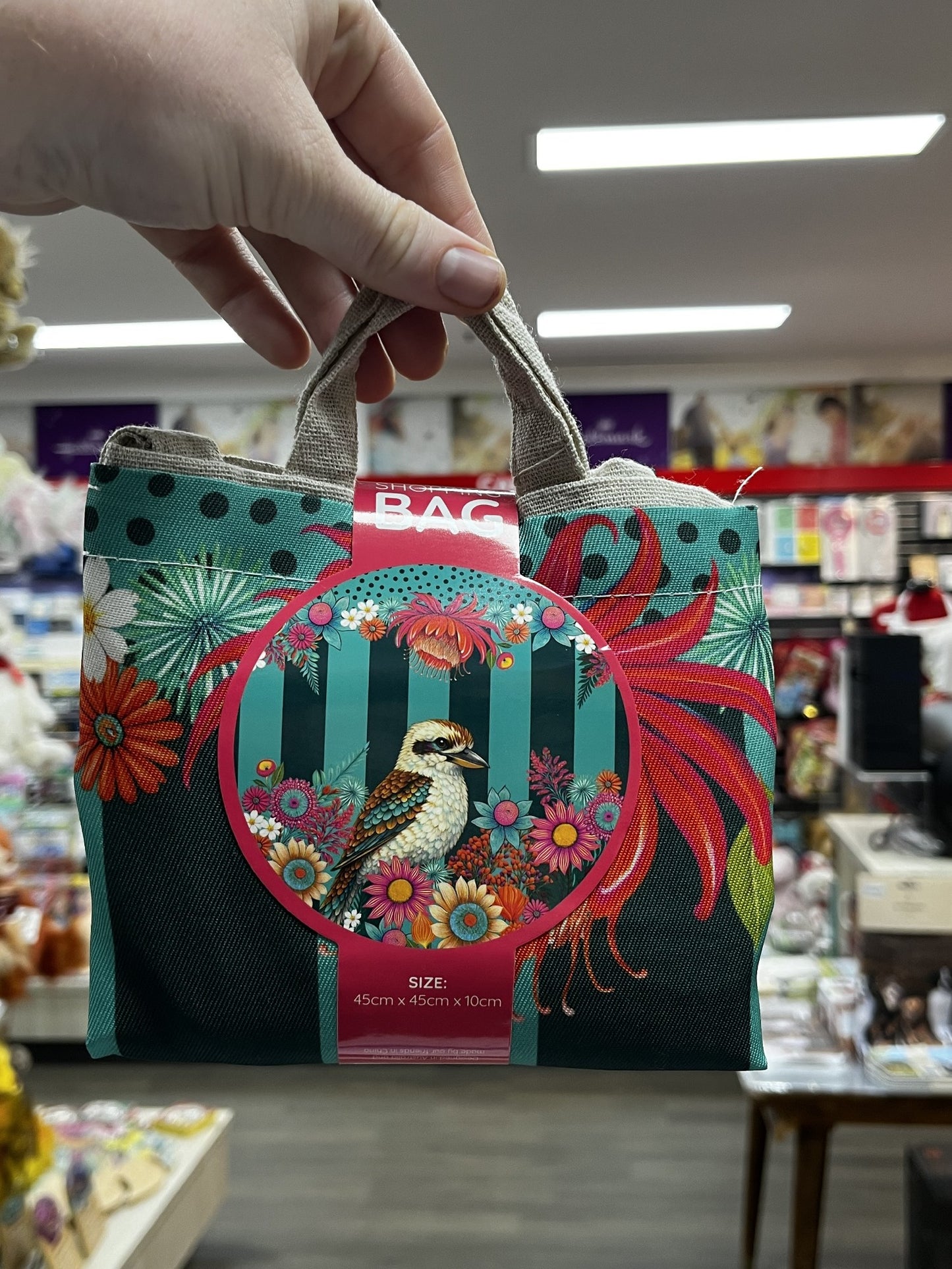 REUSABLE SHOPPING BAG - BRILLANT KOOKABURRA